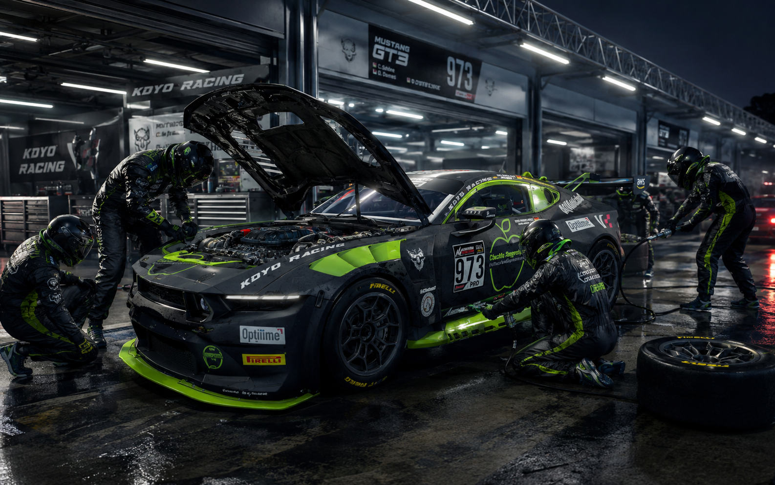 KOYO Racing – Mustang GT3 #973